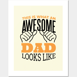 AWESOME DAD Posters and Art